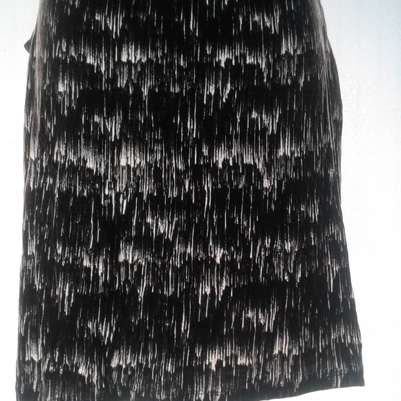 Daisy Fuentes Skirt, black and white skirt - Picture 5 of 8